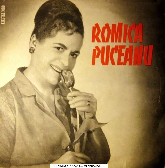 Discuri vinil cu muzica populara - Raritati - ROMICA PUCEANU A1 P - Muzica populara romaneasca - Romanian folk