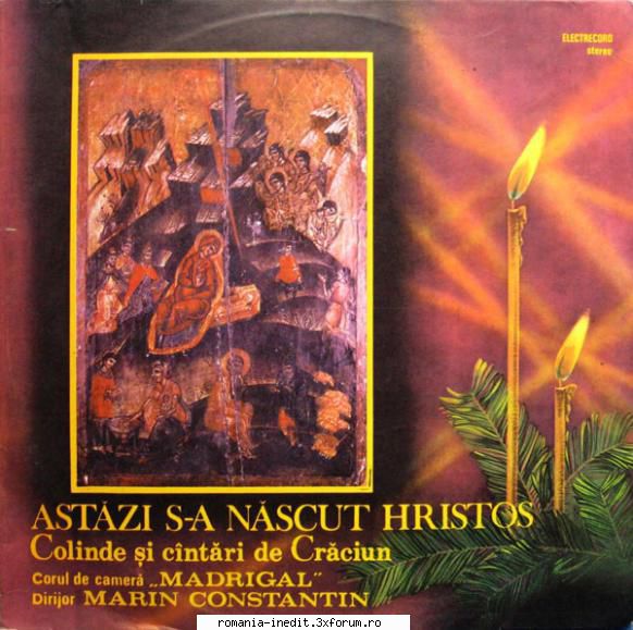 Discuri vinil cu muzica populara - Raritati - Corul de camera �Ma - Muzica populara romaneasca - Romanian folk