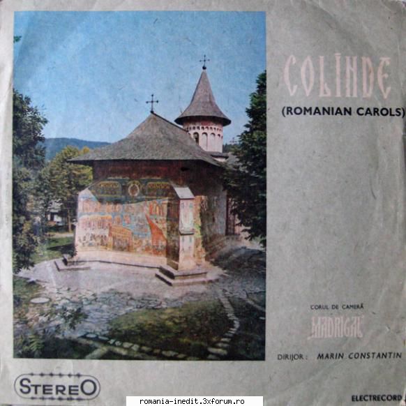 Discuri vinil cu muzica populara - Raritati - Corul de camera �Ma - Muzica populara romaneasca - Romanian folk