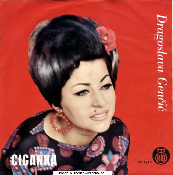 Discuri vinil cu muzica populara - Raritati - Dragoslava Genč - Muzica populara romaneasca - Romanian folk