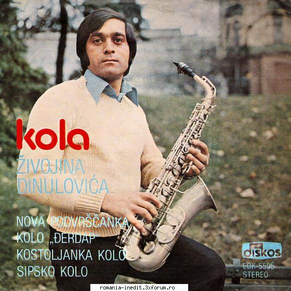 Discuri vinil cu muzica populara - Raritati - Zivojin Dinulovic - Muzica populara romaneasca - Romanian folk
