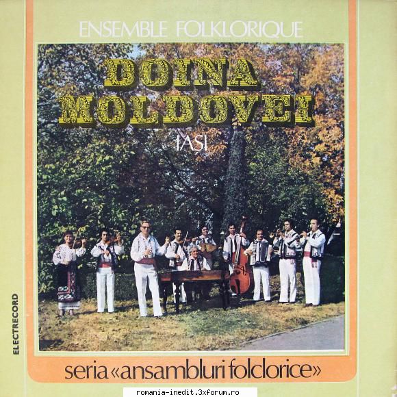Discuri vinil cu muzica populara - Raritati - Doina Moldovei - Ia - Muzica populara romaneasca - Romanian folk