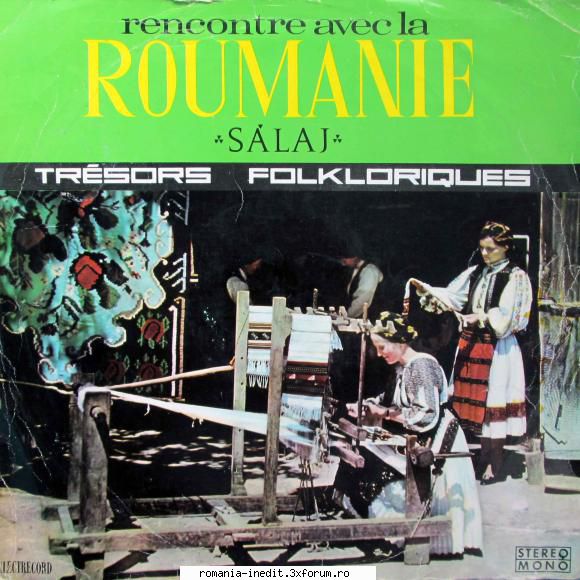 Discuri vinil cu muzica populara - Raritati - Rencontre avec la R - Muzica populara romaneasca - Romanian folk