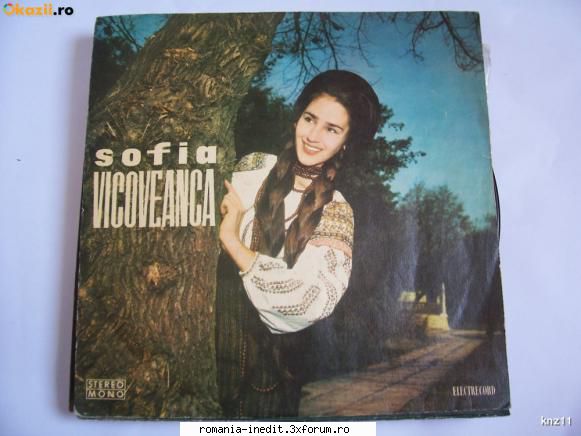la ceas de seara va ofer un disc cu minunata sofia vicoveanca stm-epe 0964 din folclorar pentru ca