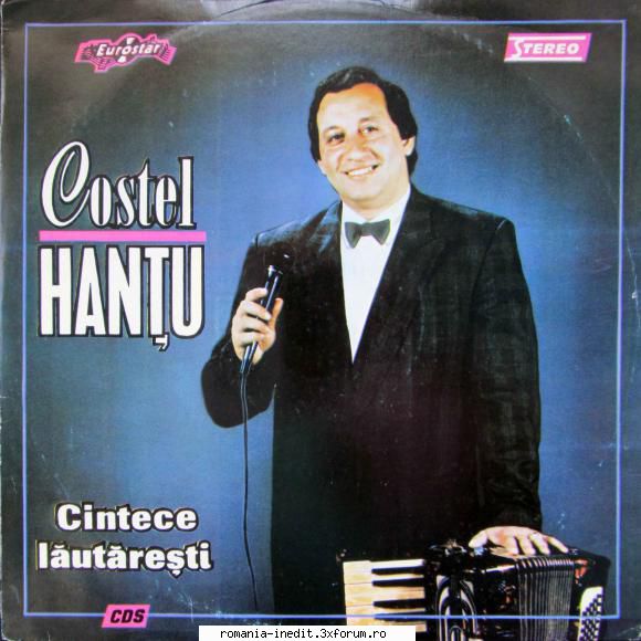 Discuri vinil cu muzica populara - Raritati - Costel Hantu - Cint - Muzica populara romaneasca - Romanian folk