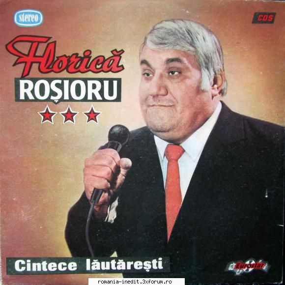 Discuri vinil cu muzica populara - Raritati - Florica Rosioru - C - Muzica populara romaneasca - Romanian folk