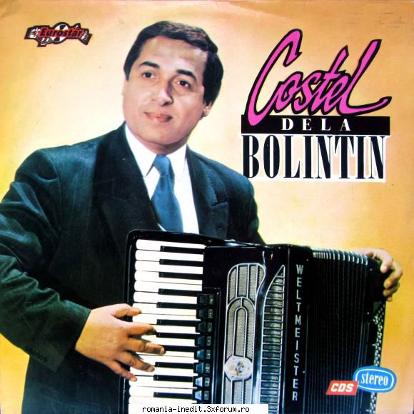 Discuri vinil cu muzica populara - Raritati - Costel de la Bolint - Muzica populara romaneasca - Romanian folk