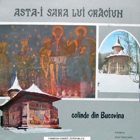 Discuri vinil cu muzica populara - Raritati - Colinde din Bucovin - Muzica populara romaneasca - Romanian folk