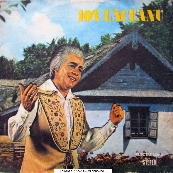 Discuri vinil cu muzica populara - Raritati - Ion Laceanu ST EPE - Muzica populara romaneasca - Romanian folk