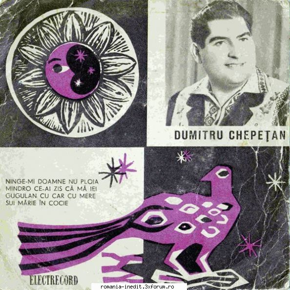 Discuri vinil cu muzica populara - Raritati - Dumitru Chepeţ - Muzica populara romaneasca - Romanian folk