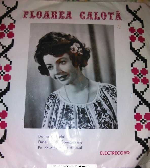 Discuri vinil cu muzica populara - Raritati - Floarea Calotă - Muzica populara romaneasca - Romanian folk