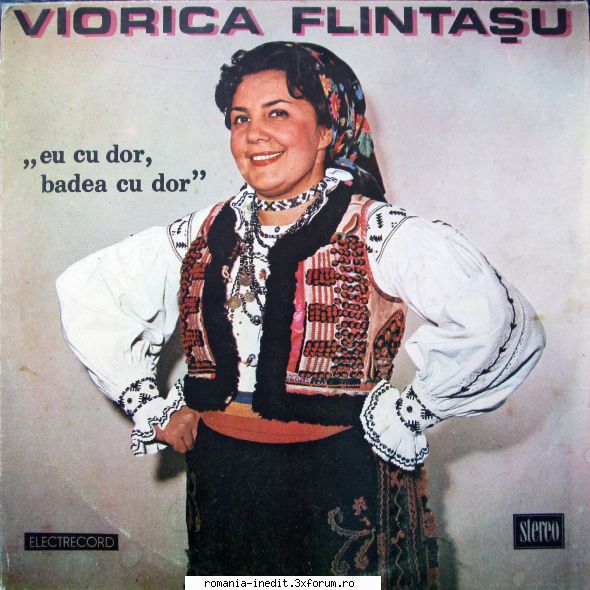 Discuri vinil cu muzica populara - Raritati - Viorica Flintasu - Muzica populara romaneasca - Romanian folk