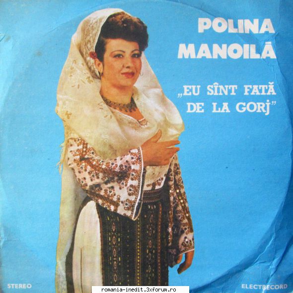Discuri vinil cu muzica populara - Raritati - Polina Manoilă - Muzica populara romaneasca - Romanian folk