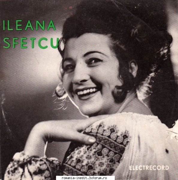 Discuri vinil cu muzica populara - Raritati - Interpret: Ileana S - Muzica populara romaneasca - Romanian folk