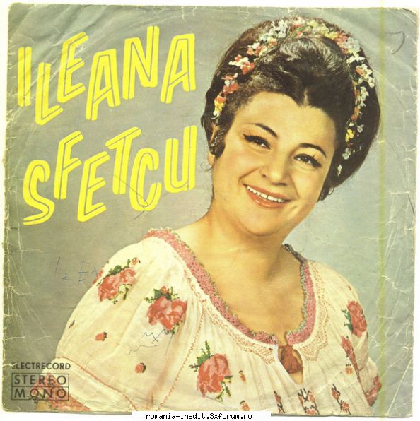 Discuri vinil cu muzica populara - Raritati - Interpret: Ileana S - Muzica populara romaneasca - Romanian folk