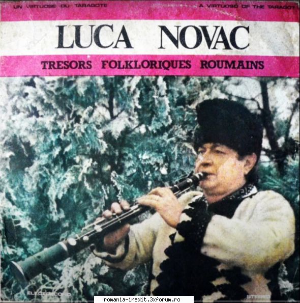Discuri vinil cu muzica populara - Raritati - Luca Novac, Taragot - Muzica populara romaneasca - Romanian folk