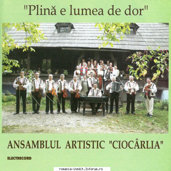 Discuri vinil cu muzica populara - Raritati - Plină E Lumea - Muzica populara romaneasca - Romanian folk