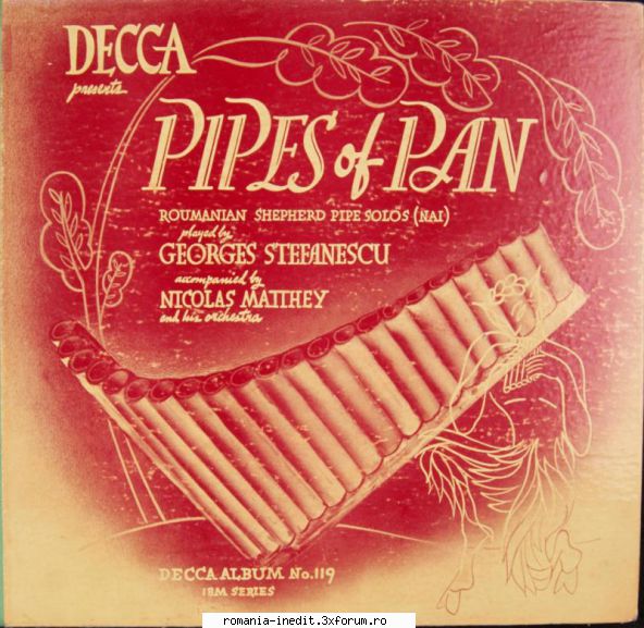 Discuri vinil cu muzica populara - Raritati - Georges Stefanescu - Muzica populara romaneasca - Romanian folk