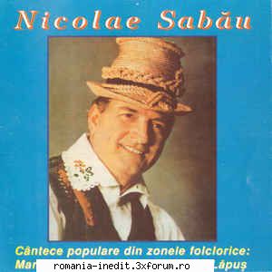 Discuri vinil cu muzica populara - Raritati - Nicolae Sabău - Muzica populara romaneasca - Romanian folk