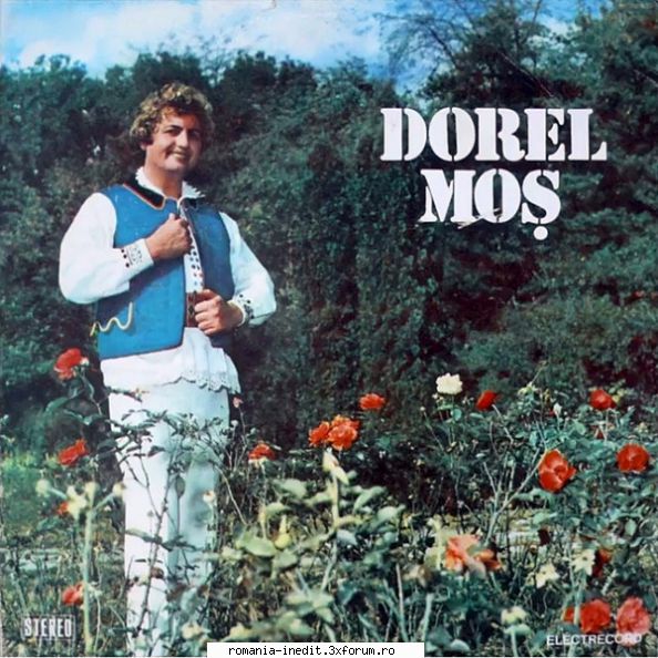 Discuri vinil cu muzica populara - Raritati - Dorel Moș - EP - Muzica populara romaneasca - Romanian folk