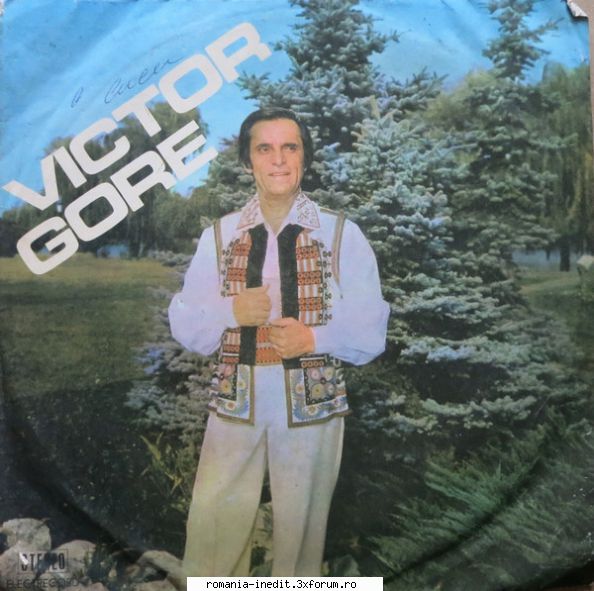 Discuri vinil cu muzica populara - Raritati - Victor Gore (1984) - Muzica populara romaneasca - Romanian folk