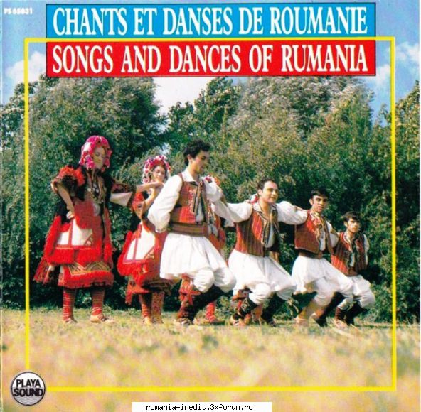 Discuri vinil cu muzica populara - Raritati - Chants et danses de - Muzica populara romaneasca - Romanian folk