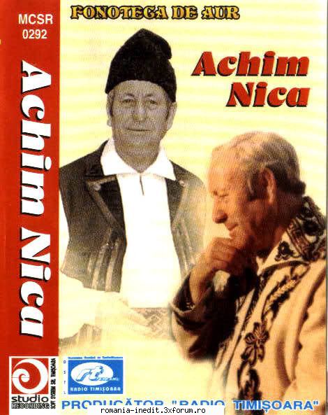 Discuri vinil cu muzica populara - Raritati - Achim Nica � Fonote - Muzica populara romaneasca - Romanian folk