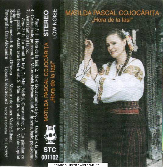 Discuri vinil cu muzica populara - Raritati - Matilda Pascal Cojo - Muzica populara romaneasca - Romanian folk