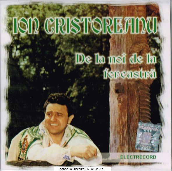 Discuri vinil cu muzica populara - Raritati - Ion Cristoreanu - D - Muzica populara romaneasca - Romanian folk