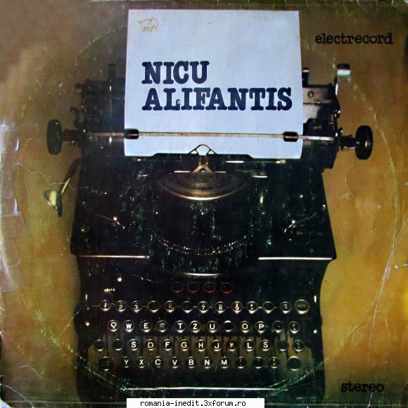 Discuri vinil cu muzica romaneasca - Raritati - Nicu Alifantis ST - Albume MP3 romanesti - Romanian MP3 albums
