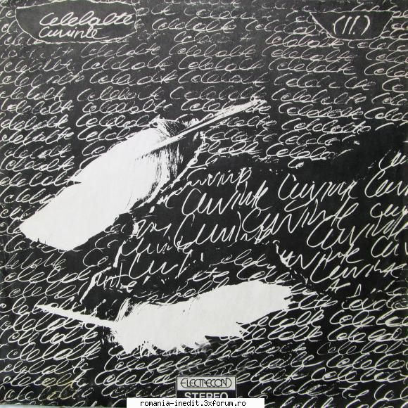 Discuri vinil cu muzica romaneasca - Raritati - Celelalte cuvinte - Albume MP3 romanesti - Romanian MP3 albums