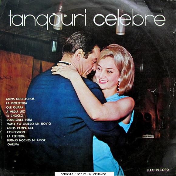 Discuri vinil cu muzica romaneasca - Raritati - Tangouri celebre - Albume MP3 romanesti - Romanian MP3 albums