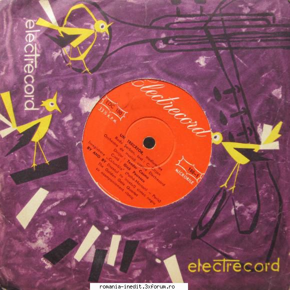 Discuri vinil cu muzica romaneasca - Raritati - Various - Un trec - Albume MP3 romanesti - Romanian MP3 albums