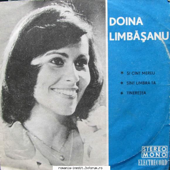 Discuri vinil cu muzica romaneasca - Raritati - Doina Limbasanu 4 - Albume MP3 romanesti - Romanian MP3 albums