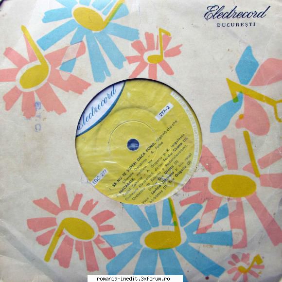 Discuri vinil cu muzica romaneasca - Raritati - Various EDC 277 A - Albume MP3 romanesti - Romanian MP3 albums