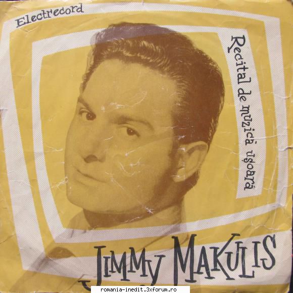 Discuri vinil cu muzica romaneasca - Raritati - Jimmy Makulis - r - Albume MP3 romanesti - Romanian MP3 albums