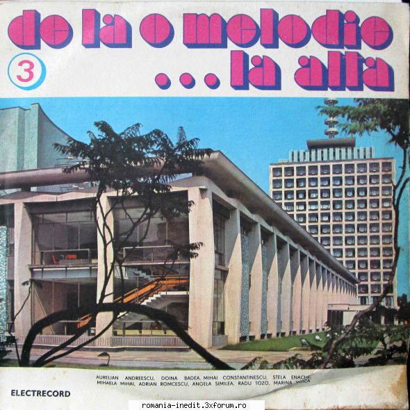 de la o melodie ... la alta  3    ede 01069

a1 povestea de demult
a2 joaca
a3 tinerete nu pleca
a4