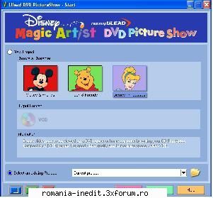 Disney Magic Artist - Disney Magic Artist-Ulead DVD PictureShow - Jocuri pentru copii - Games for kids