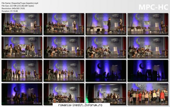 Disparitia(Trupa Gepetto) - bgl23 - Teatru rom�nesc - Romanian Theater