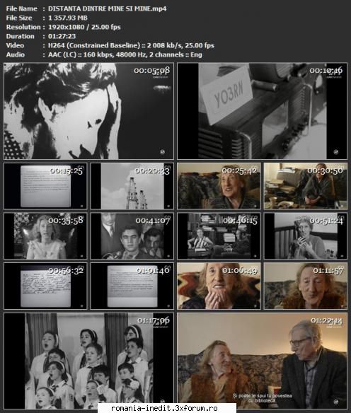 Distanţa dintre mine şi mine 2018 - 88 de ani de viaţă - Filme Documentare
