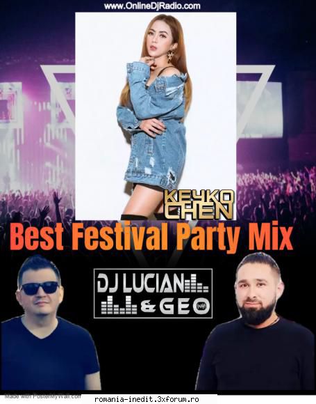 Dj Lucian&Geo-Best Festival Party Mix 2023(Guest Mix-Keyko Chen) - W&W x Ben Nicky x KEVU-Fr - Remix & Megamix