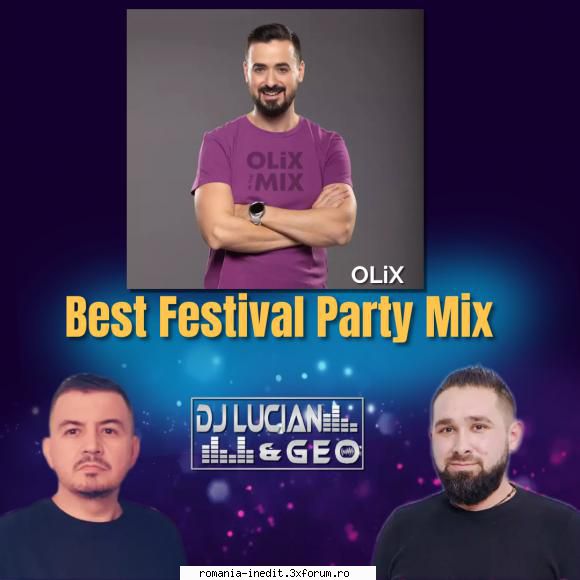 Dj Lucian&Geo-Best Festival Party Mix 2024(Guest Mix-Olix) - FLGTT - Sandstorm (Extended - Remix & Megamix