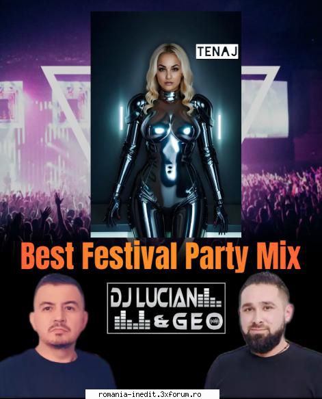 Dj Lucian&Geo-Best Festival Party Mix 2024(Guest Mix-Tenaj - Adaptiv - Louder (Extended - Remix & Megamix