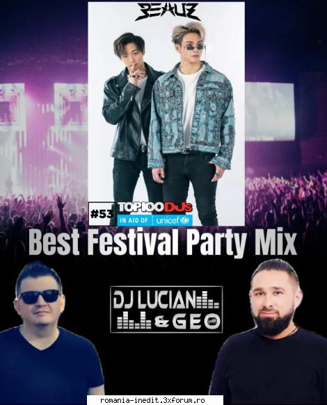 Dj Lucian&Geo-Best Festival Party Mix(Guest Mix-BEAUZ) - SaberZ-Sahara (Extended Mix) - Remix & Megamix