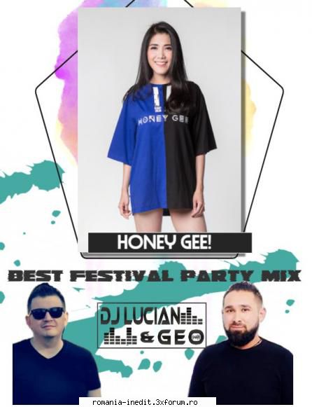 Dj Lucian&Geo-Best Festival Party Mix (Guest Mix-Honey Gee) - L3n-Feel the Bass (Extended - Remix & Megamix