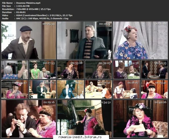 Doamna ministru (1999) (Teatru TV) - sasadoru - Teatru rom�nesc - Romanian Theater