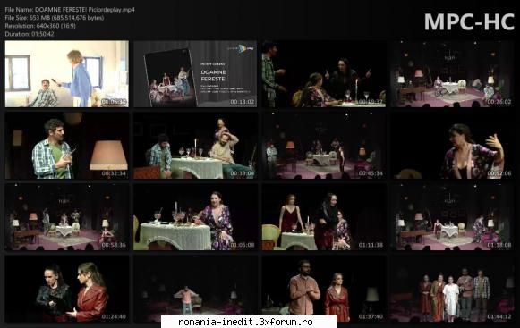 Doamne fereste!(Teatrul Mic) - De: Lia Bugnar Cu: Liliana Pană - Teatru rom�nesc - Romanian Theater