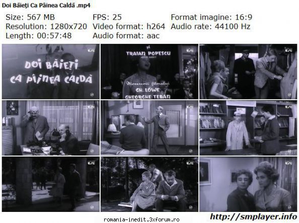Doi baieti ca p�inea calda (1962) - Doi baieti ca p�inea calda (1962) Two - Filme rom�nesti - Romanian Movies