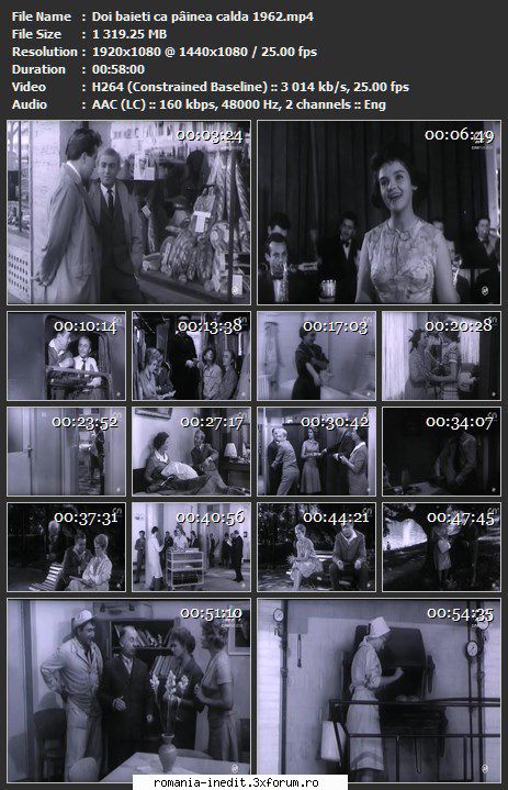 Doi baieti ca p�inea calda (1962) - sasadoru - Filme rom�nesti - Romanian Movies