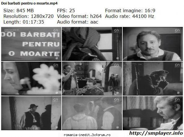 Doi barbati pentru o moarte (1969) - Doi bărbaţi pentru o - Filme rom�nesti - Romanian Movies